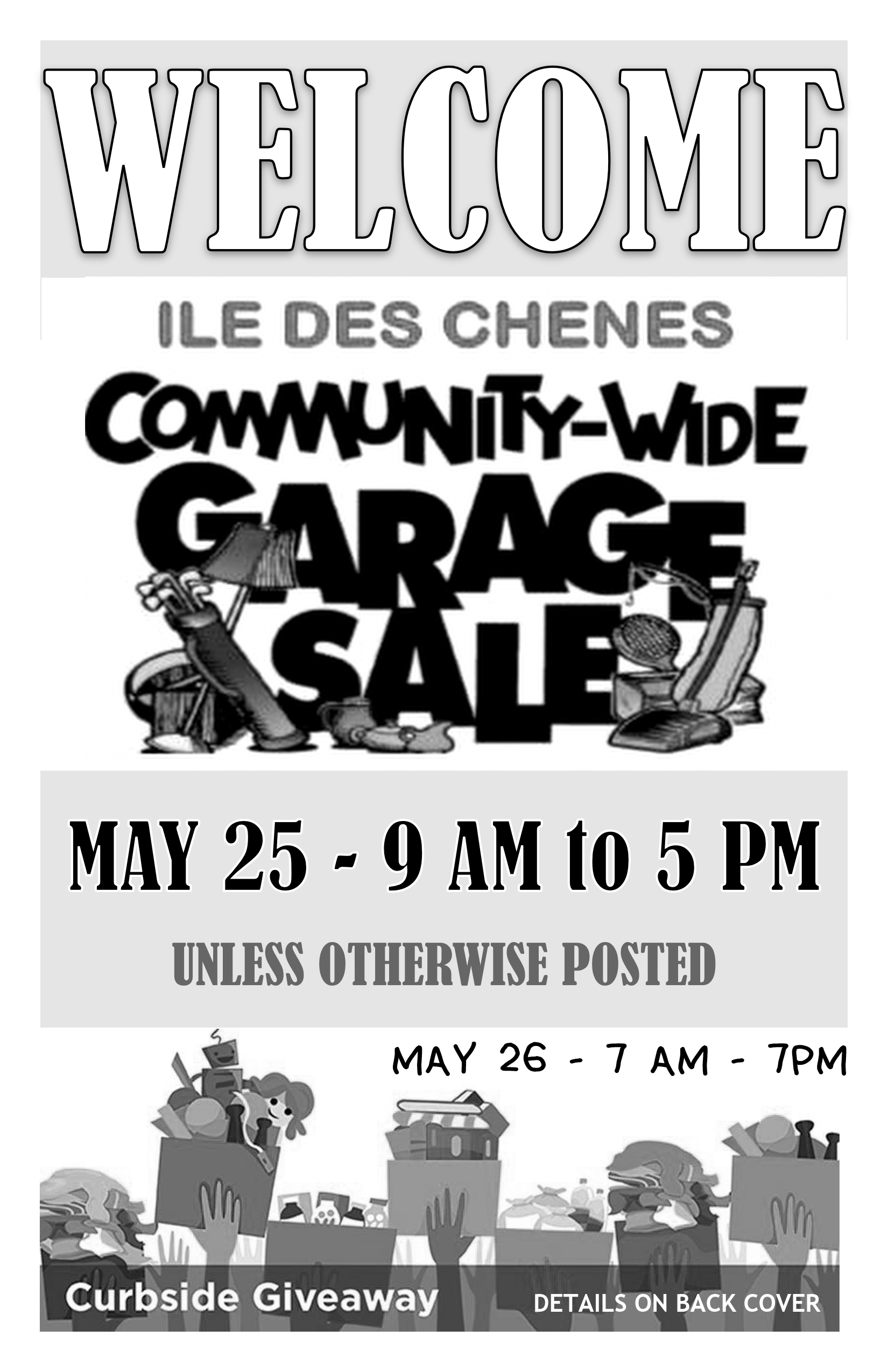 Ile des Chenes Community Wide , Ile des Chenes, MB / Steinbach / GarageSaleJunkie.ca